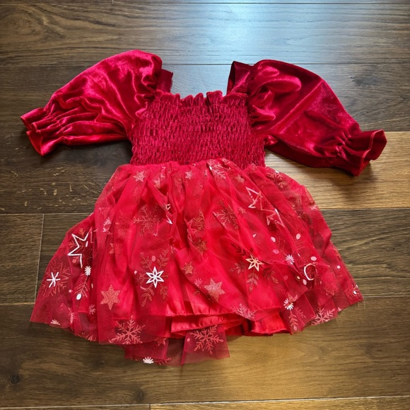 Red Velvet Baby Girls’s Dress Sz 12-18M - Picture 8 of 8